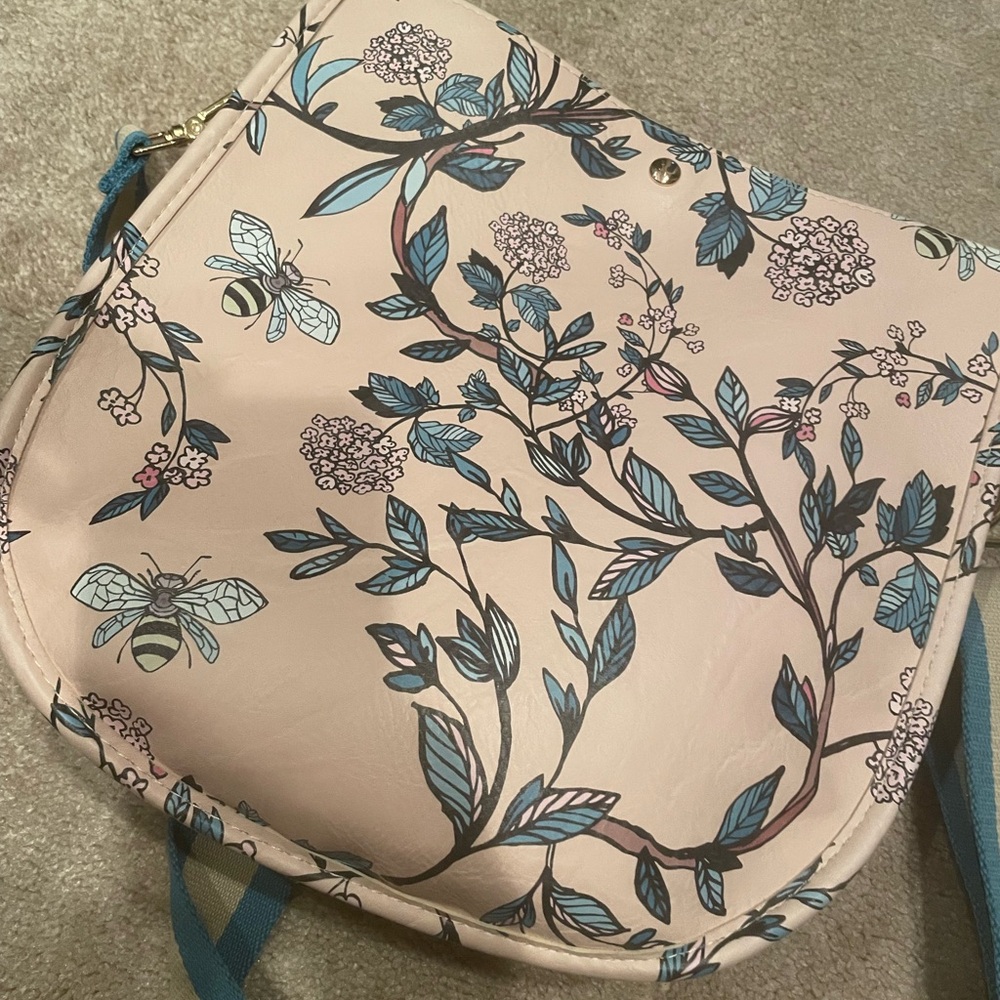 Ah-dorned Crossbody Bag with 2 Straps